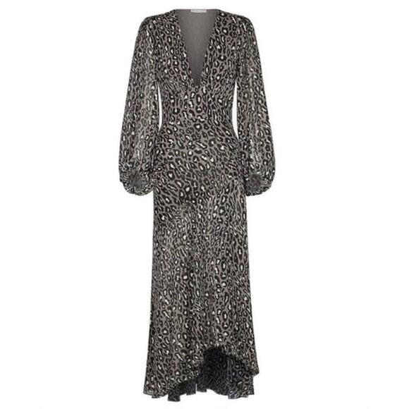 Shona Joy Buell Leopard Print Maxi Dress - Picture 2 of 9